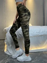 Summer Outfits High Waist Camo Leggings