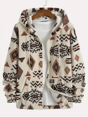 Fleece Hoodie With Drawstring And Zipper, Suitable For Casual Daily, Outdoor Commuting, And Simple, Warm Fleece Jacket, Long Sleeve Hoodie For Autumn/Winter