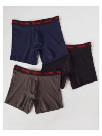 Hugo Triplet Boxer Briefs Pack Of 3 in Multi