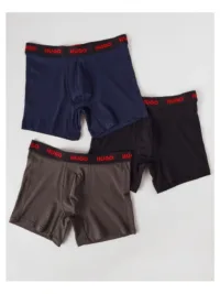 Hugo Triplet Boxer Briefs Pack Of 3 in Multi